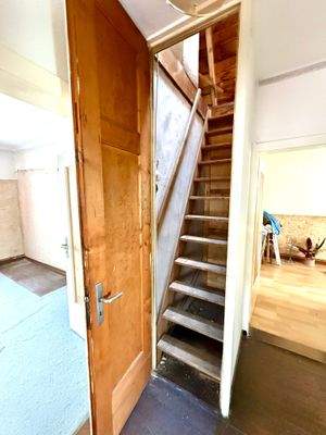 Treppe zum Dachboden