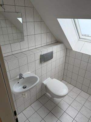Toilette oben