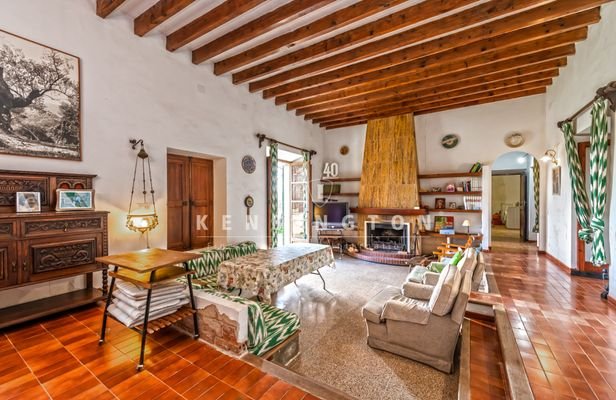 Finca in Puntiró Mallorca-wohnzimmer