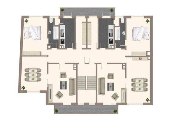 Beispiel bei Zusammenlegung