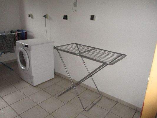 der Platz für die Waschmaschine