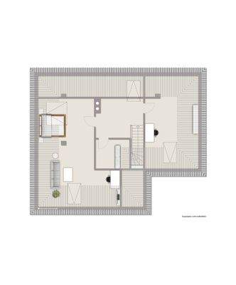 Grundriss Dachgeschoss