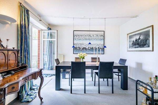 Teilansicht Wohnzimmer