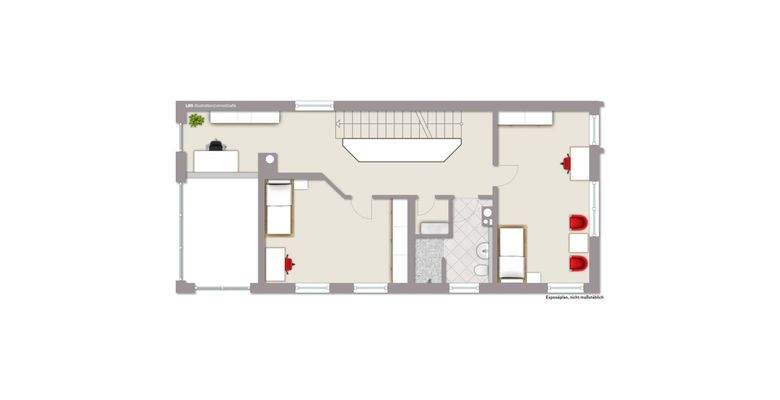 Grundriss Obergeschoss