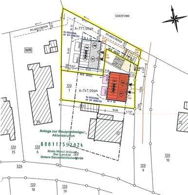 Lageplan Doppelhaus 1