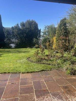 Blick von GG auf Garten