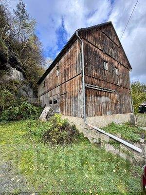Seitenansicht Scheune