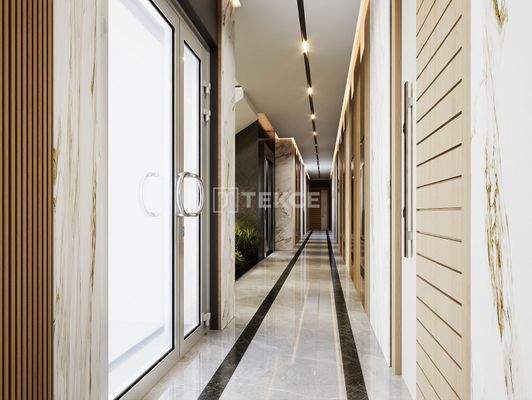 South-Facing Apartments in a Complex with Pool in Antalya Altıntaş