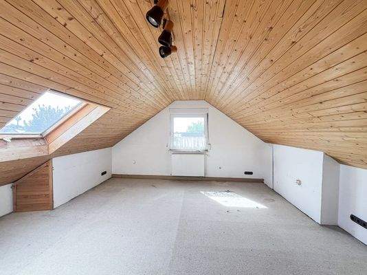 Ausgebauter Dachboden