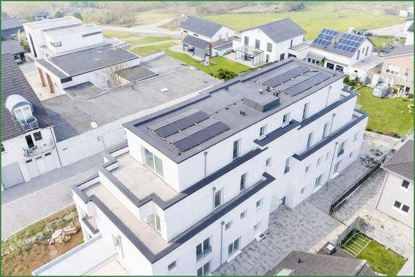 PV Anlage auf dem Dach für Allgemeinstrom