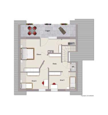 Grundriss Dachgeschoss