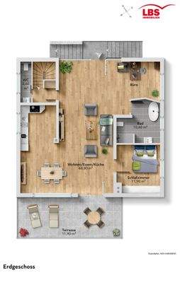 Grundriss - Erdgeschoss