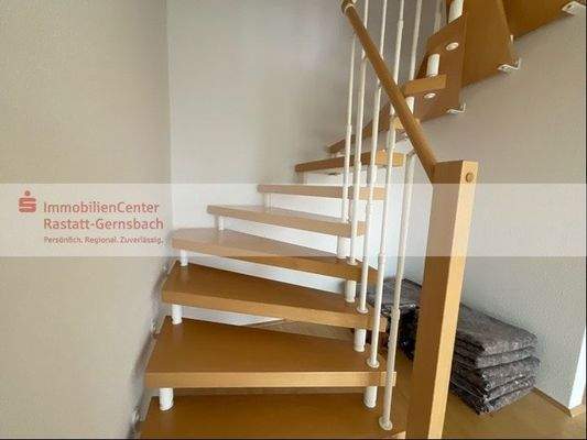 Wendeltreppe ins 2. DG