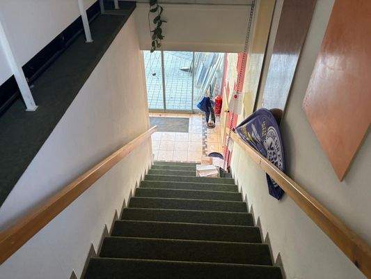 Treppe zum ersten OG