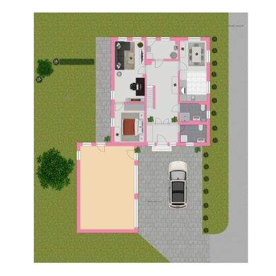 Grundriss Außenbereich