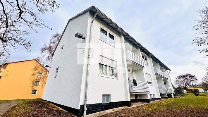 Seitenansicht Balkone