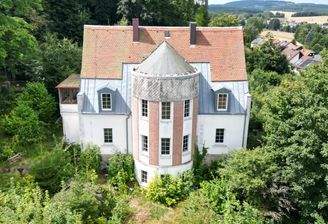 Blick zum Turm - Rückansicht, Blick Ri. Stadt