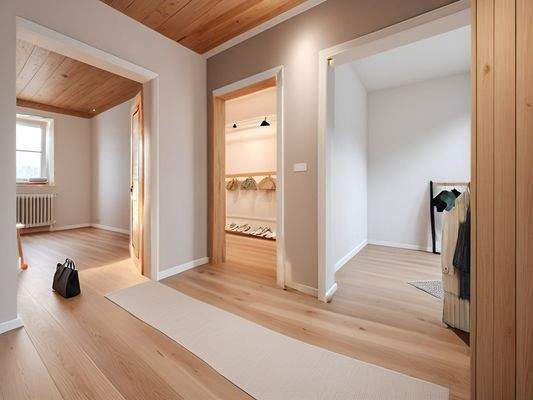 Einrichtungsbeispiel / Flur - Dachgeschoss