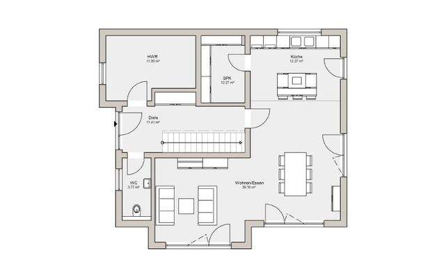 Grundriss Erdgeschoss