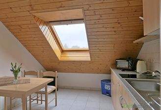 Blick in die kleine Küche