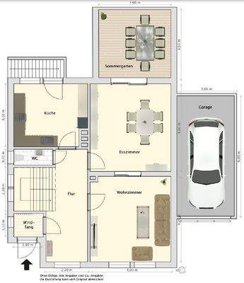 Grundriss Erdgeschoss