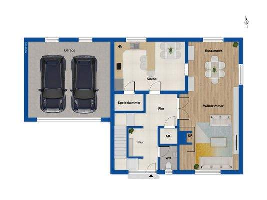 Grundriss Erdgeschoss