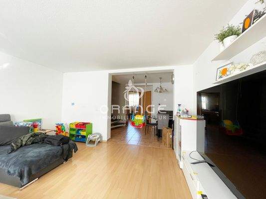 Der gr0ßzügige Wohnbereich