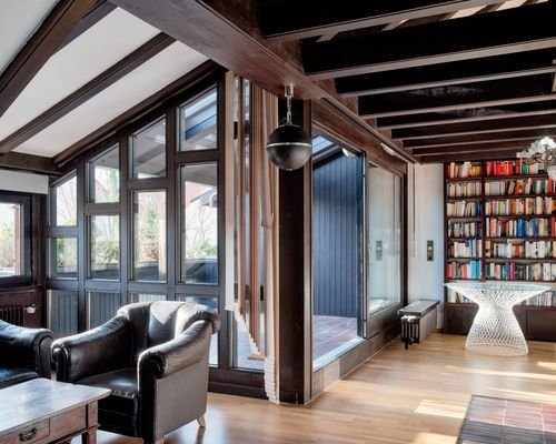 Blick zur Loggia