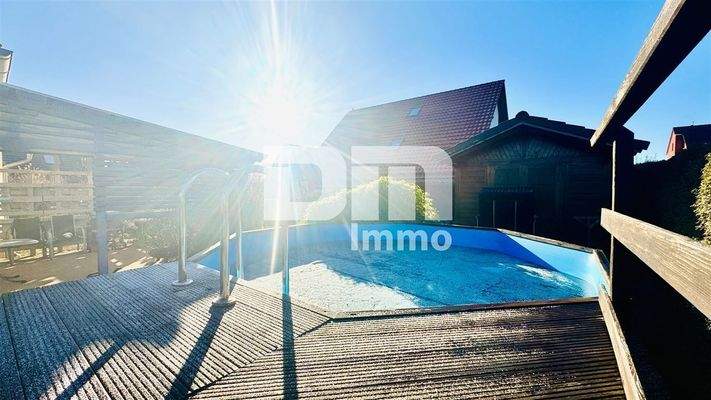 Pool mit Heizung / Wärmepumpe