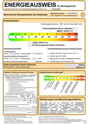 Energieausweis Haus 16 - Seite 2