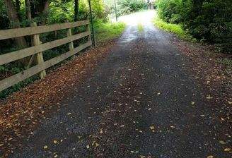  Eingangsbereich - Zaunbeispiel -Ruine