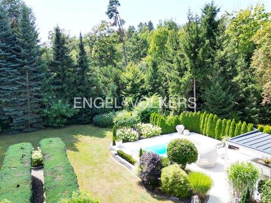 Garten mit Privatsphäre