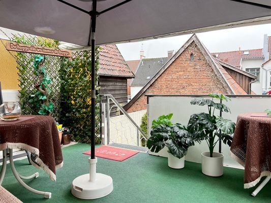 Terrasse auf mehreren Ebenen