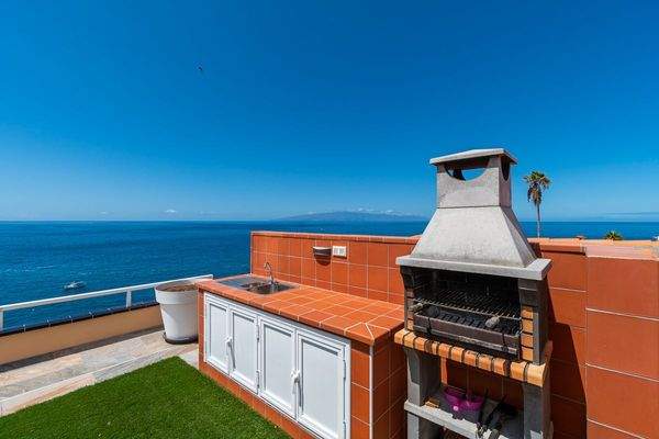 Dachterrasse mit Grill