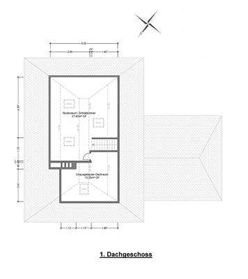 Grundriss Dachgeschoss