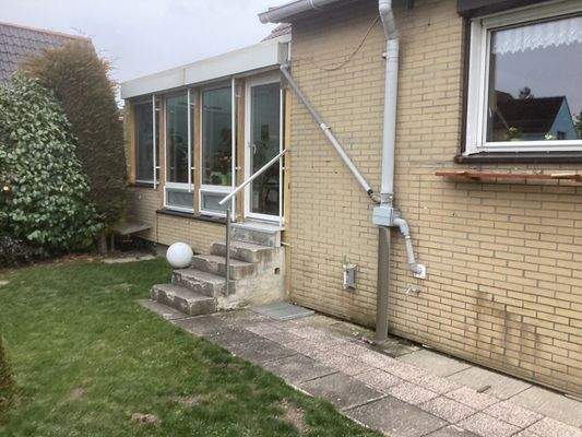 Rückansicht Wintergarten