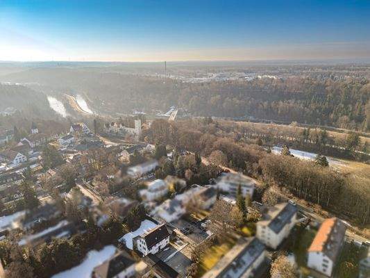 Nähe zum Isarhochufer