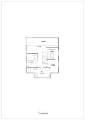 Grundriss Obergeschoss