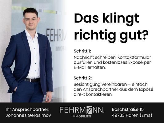 Ansprechpartner Johannes Gerasimov