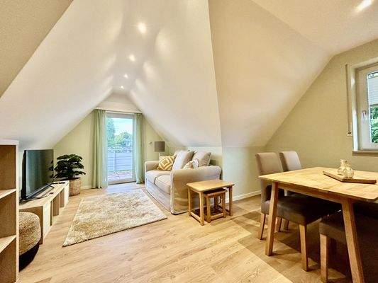 Schlaf-/ Wohnbereich im Dachgeschoss
