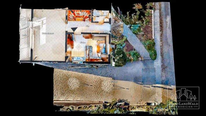 EG/Einfahrt - Schematischer Grundriss