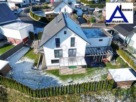 Drohnenbild Gartenansicht 