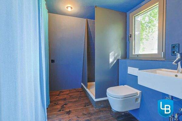 Großzügiges Duschbad