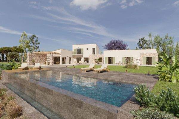 Exklusive Neubaufinca mit herrlichen Panoramablick in privilegierter Lage nahe Manacor