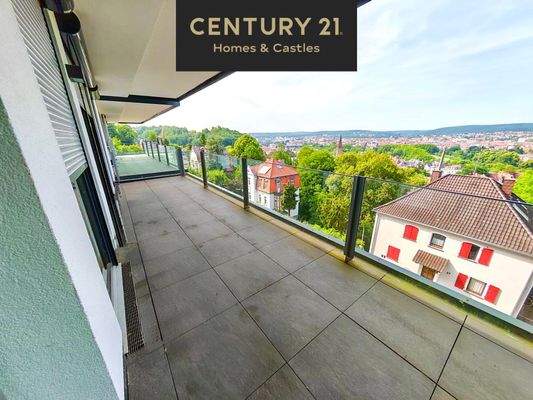 Sensationeller Fernblick über ganz Saarbrücken