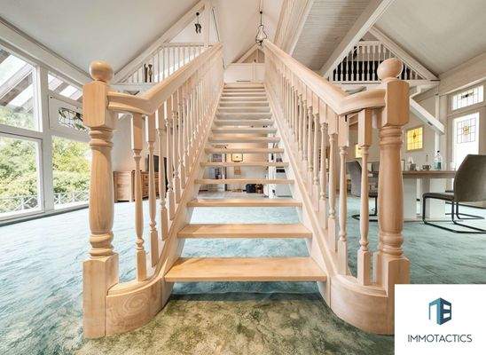 Treppenaufgang Galerie Haus 4aHaus 4a