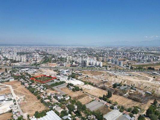 Zoned Commercial Land near Gazi Boulevard in Antalya Muratpaşa