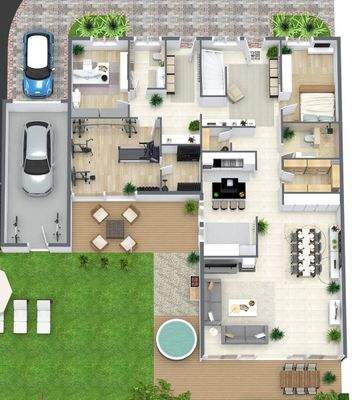 Grundriss EG, nicht maßstabsgetreu!