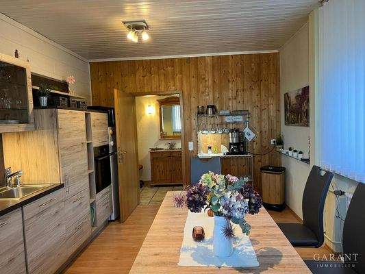 Küche und Essbereich