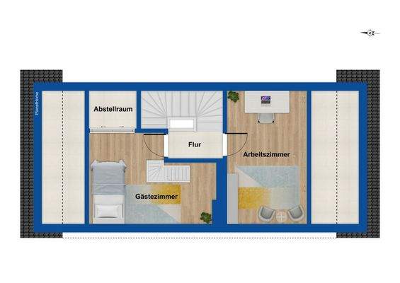 Grundriss Dachgeschoss